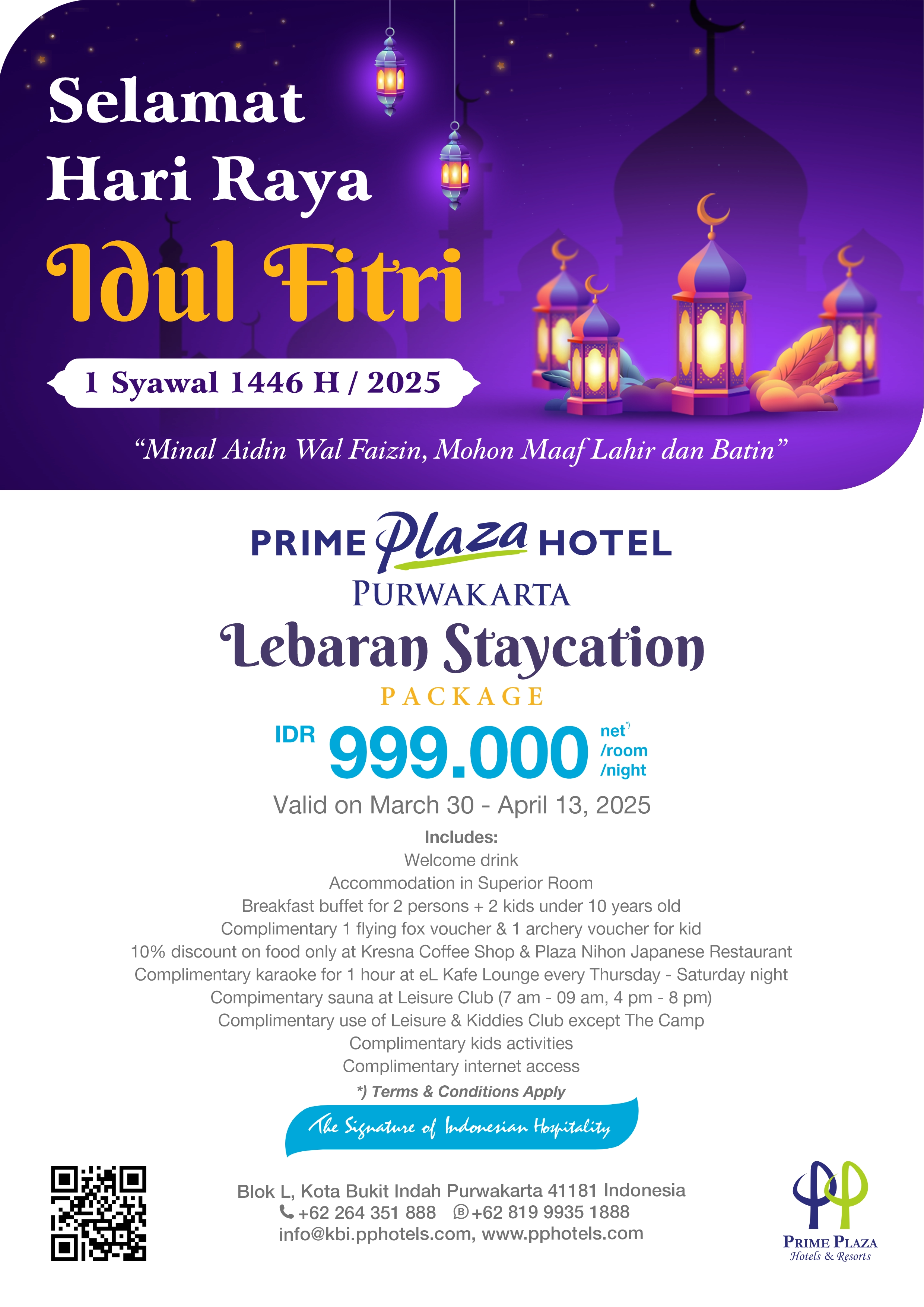 Lebaran Staycation Package